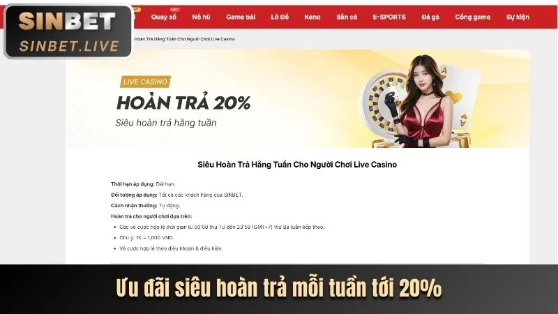 Khuyến mãi chào mừng Onbet